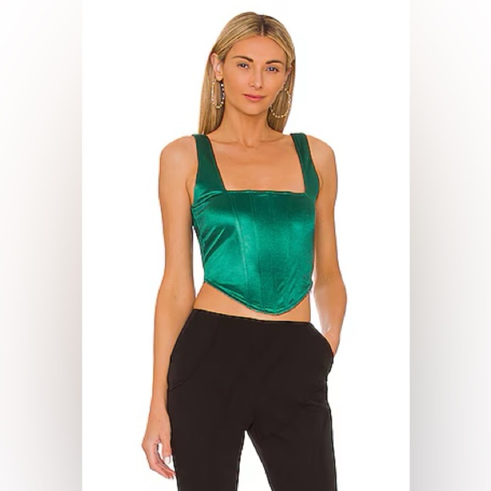 Superdown Catey Corset Top superdown
Color: Green
Size: S